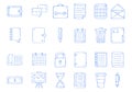 Notebook icons set