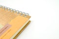 notebook made by recycle paper Royalty Free Stock Photo