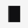 Notebook mockup. Realistic notepad with spiral. Vector.