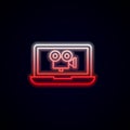 Notebook movie nolan neon icon