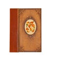 Notebook orange Royalty Free Stock Photo