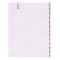 Notebook Paper isolated. Lined Blank