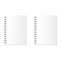 Notebook or paperbook. Business and education Royalty Free Stock Photo