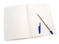 Notebook with pen