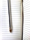 Notebook & Pen Royalty Free Stock Photo