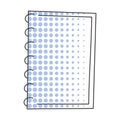 Notebook sketch icon Hand Draw Vector
