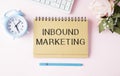 Tools and Notes About Inbound Marketing Royalty Free Stock Photo