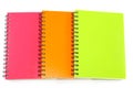 Notebook on white background Royalty Free Stock Photo