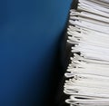 Notebooks stack - education and school concept Royalty Free Stock Photo