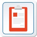 Notepad Icon Vector Illustration Graphical Representation Royalty Free Stock Photo
