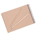 Notepad diary pencil pen