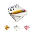 Notepad Icon Set