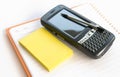 Notepad,memo and PDA Royalty Free Stock Photo