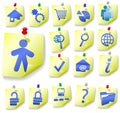 Notepad Memo Peel Icon Sets 1