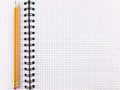 Notepad notebook with pencil