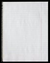 Notepad page Royalty Free Stock Photo