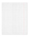 Notepad paper sheet isolated on white Royalty Free Stock Photo