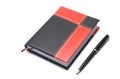 Notepad and pen