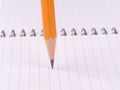 Notepad with pencil Royalty Free Stock Photo