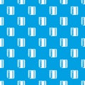 Notepad pencil pattern vector seamless blue