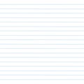 Notepad template. Lined striped sheet. Diary layout