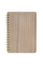 A notepad wood pattern isolated