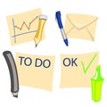 Notes icons