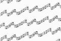 Set of musical notes. Royalty Free Stock Photo