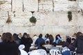 Jerusalem. Wall of Tears. The Western Wall. Notes with requests to God in the Western Western Wall Royalty Free Stock Photo