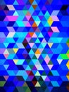 A noteworthy and elegant colorful pattern of graphic designing of squares