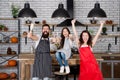 Nothing but family. relatives having fun while cooking. Mother and father teaching daughter how to cook. small girl with Royalty Free Stock Photo