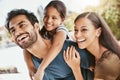 Nothing nurtures love like family time. a young family of three spending some quality time together. Royalty Free Stock Photo