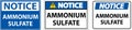 Notice Ammonium Sulfate Symbol Sign On White Background