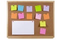 Notice board Royalty Free Stock Photo