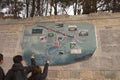 Notice Board at Wall of China