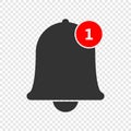 Notification bell icon