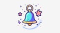 Notification Bell Icon for Alerts and Notifications - Professional Image for Websites and Applications