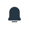 notification icon vector from sosmed concept. Thin line illustration of notification editable stroke. notification linear sign for