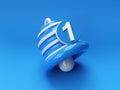 Notification - Minimal Message Bell icon alert and Alarm Social Media element. 3d rendering