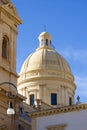 Noto cathedral at Sicily Royalty Free Stock Photo