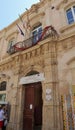 Noto - Entrata del Liceo Rudini Royalty Free Stock Photo