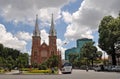 Notre Dame Basilica, Ho chi Minh City, Vietnam Royalty Free Stock Photo