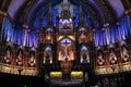 Notre-Dame Basilica of Montreal Royalty Free Stock Photo