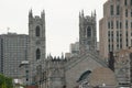 Notre Dame Basilica - Montreal - Canada Royalty Free Stock Photo