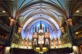 Notre Dame Basilica - Montreal, Canada Royalty Free Stock Photo