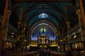 Notre-Dame Basilica, Montreal, Canada Royalty Free Stock Photo