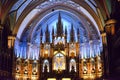 Notre Dame Basilica - Montreal, Canada Royalty Free Stock Photo