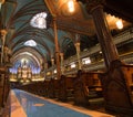 Notre-Dame Basilica (Montreal) Royalty Free Stock Photo