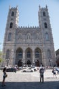 Notre-Dame basilica, Montreal, Quebec, Canada Royalty Free Stock Photo