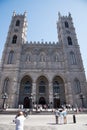 Notre-Dame basilica, Montreal, Quebec, Canada Royalty Free Stock Photo